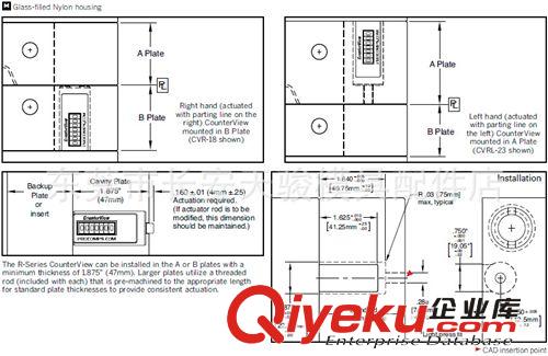 其它模具配件 【东莞批发】PROGRESSIVE|CVR|CVR-18|计数器|模具计数器