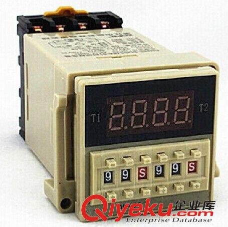 時間繼電器 DH48S延時開關繼電器 時間控制器 數顯時間繼電器