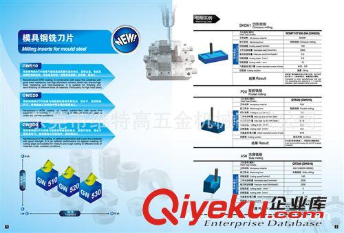 機(jī)夾式數(shù)控刀具/刀盤(pán)/刀桿/刀片 刀片RPMW的R5 R6圓刀片和APMT1135 1604方肩銑刀片金鷺數(shù)控刀具