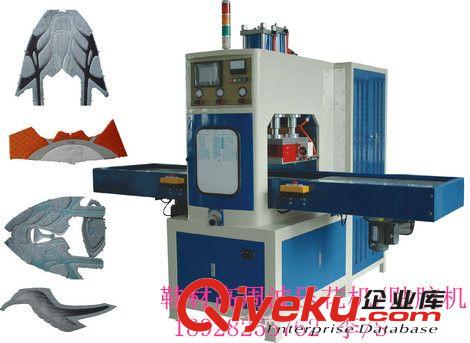 高周波同步熔斷機 地毯熔接熱合機器 高周波同步熔斷機制作記憶棉地毯壓邊