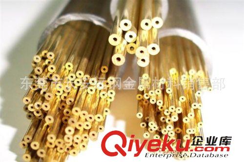 銅材料 供應厚壁黃銅管 zp材料H62黃銅管材原始圖片3