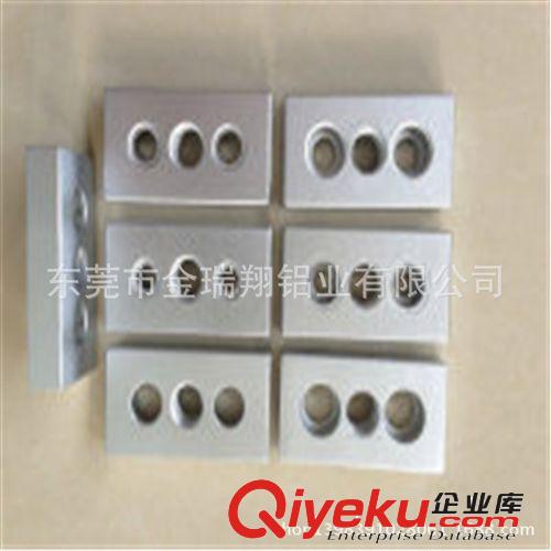 連接件類(lèi) 直銷(xiāo)30*3040*40、60*60、80*80鋁型材端面連接板腳輪腳杯連接件原始圖片3