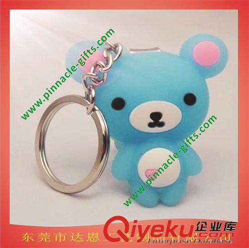 鑰匙鏈/Keychains 卡通動物禮品鑰匙扣 游戲網游禮品PVC軟膠滴膠塑膠鑰匙扣