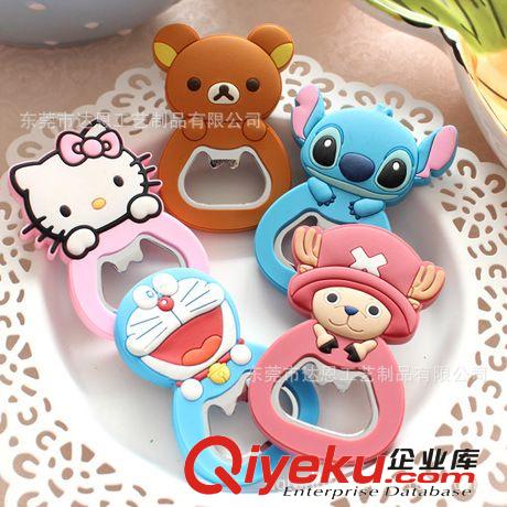 開瓶器/Opener 定制廣告促銷禮品精美軟膠開瓶器、新款PVC開瓶器原始圖片3