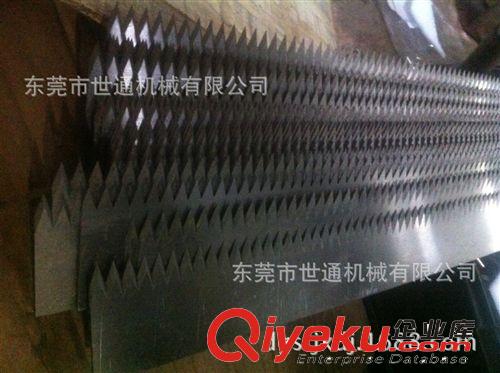 非標異形刀片系列 各種規(guī)格布樣裁切機、裁邊機鋸齒發(fā) 直齒切刀 半圓齒切刀刀片原始圖片2