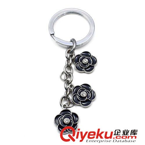 吊墜 熱賣新品鑰匙扣批發 小葉花鑰匙掛件 各種花卉造型鑰匙扣批發原始圖片3