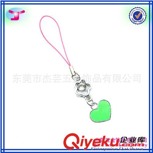 手機配件 東莞廠家專業生產加工定制滴油心形手機繩 款式精美時尚 支持混批