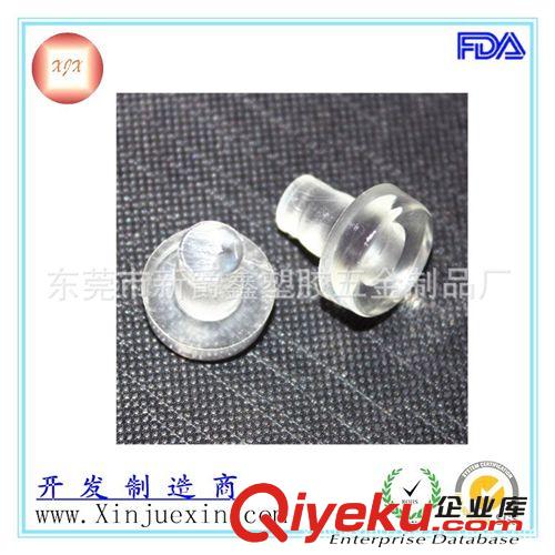 腳墊/腳釘 廠家供應家具塑料腳墊  透明塑膠墊腳 12.5MM防滑耐磨家具保護墊原始圖片3