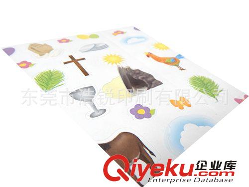 不干膠標(biāo)簽 廠家供應(yīng)銅版紙四色印刷上光動(dòng)物形狀不干膠標(biāo)簽原始圖片2