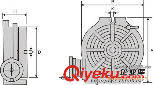 銑削加工輔助工具 HV-250/10寸 橫立兩用分度盤原始圖片2