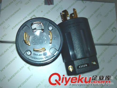 美國電機AMERICAN DENKI工業(yè)插座 東莞美國電機AMERICAN DENKI 4322N 工業(yè)插座