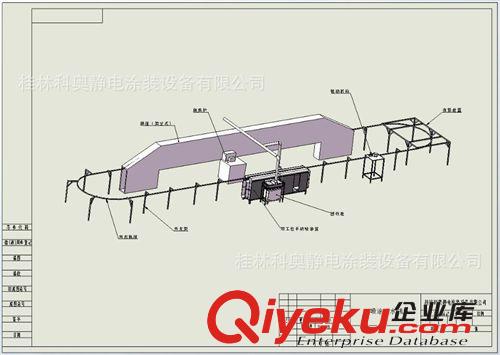 涂裝生產(chǎn)線 哪里有鋁藝護(hù)欄圍欄自動(dòng)噴塑設(shè)備？桂林科奧專業(yè)設(shè)計(jì)制造