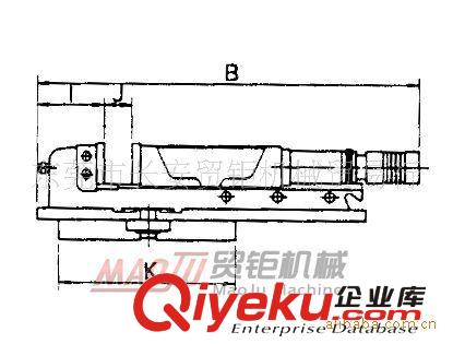 臺(tái)灣鷹牌銑床配件系列 鷹牌代理商 VERTEX供應(yīng)VHO-5臺(tái)灣鷹牌外藏式油壓虎鉗原始圖片2