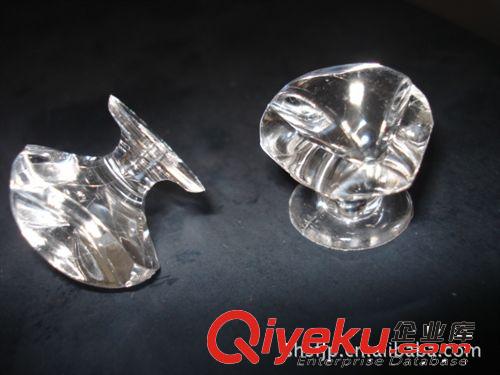 玻璃工藝品 供應亞克力拉手頭 水晶 有機玻璃材質 環保原始圖片2