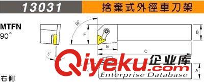 台湾米其林产品 米其林捨棄式外徑車刀架13031-13033