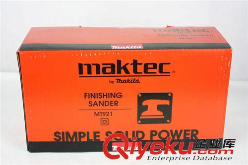 電動砂光機 zpMaktec/牧科平板式砂光機MT921/長形砂光機木材打磨4寸砂光機原始圖片3