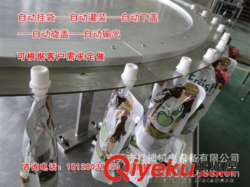 灌裝機(jī)系列 自立袋全自動(dòng)充填旋蓋機(jī) 東莞吸嘴袋灌裝封口機(jī) 斜嘴袋灌裝旋蓋機(jī)原始圖片2