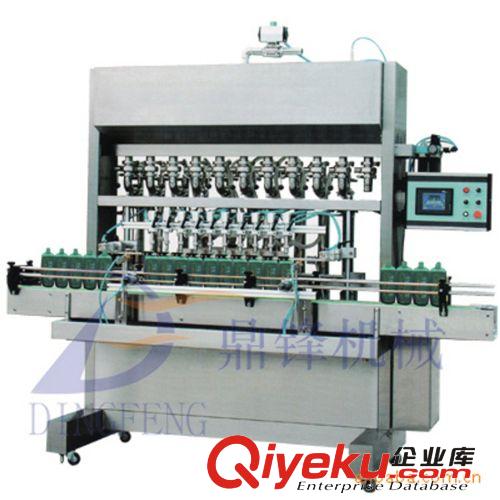 灌裝機(jī) 廣州供應(yīng)全自動10多頭濃醬食用油酒水口服液洗發(fā)水活塞式灌裝機(jī)械原始圖片2