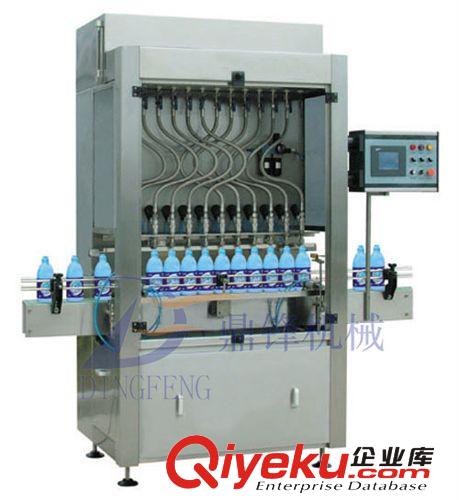 灌裝機(jī) 廣州供應(yīng)全自動10多頭濃醬食用油酒水口服液洗發(fā)水活塞式灌裝機(jī)械原始圖片3