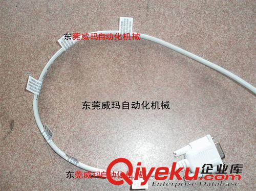 貼標(biāo)機(jī)械 生產(chǎn)廠家高精度電線usb線,光纖線，電腦周邊線材圓管對(duì)折貼標(biāo)機(jī)原始圖片2