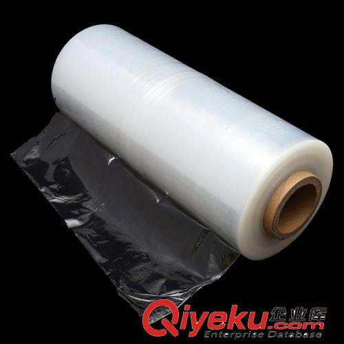 塑料膜/袋系列 拉伸膜 工業(yè)包裝膜45cm寬 3kg pe塑料薄膜 廠家生產(chǎn)批發(fā) 纏繞膜