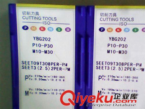 株洲鉆石刀片 SEET09T308PER-PM  YBG202 株洲鉆石面銑刀片 株鉆側銑刀片原始圖片3