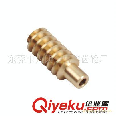 蝸輪蝸桿 蝸桿加工，東莞小模數(shù)銅蝸桿原始圖片3