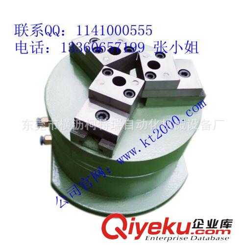 加強(qiáng)型氣動(dòng)分度盤ST系列  氣動(dòng)卡盤 三爪卡盤 配合銑床鉆床使用 安全方便 精度高 夾緊力強(qiáng)原始圖片3