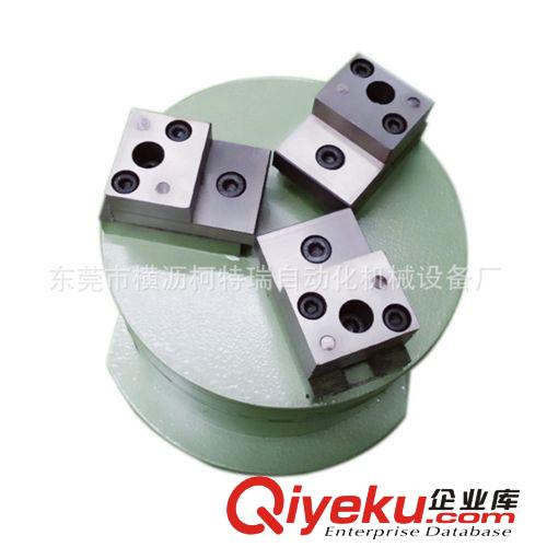 氣動卡盤 三爪卡盤 氣動三爪卡盤 配合分度盤 CNC等機床 安全{gx} 精度高 夾緊力強原始圖片3