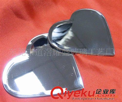 玻璃鏡子 心形鏡子原始圖片3