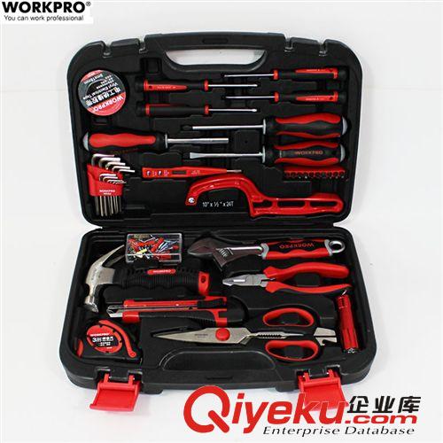 萬克寶 WORKPRO/萬克寶W1210 10件套隨車工具套裝家用修理組合工具