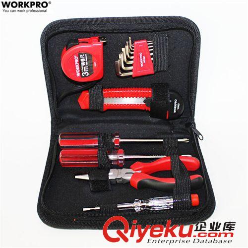 萬克寶 WORKPRO/萬克寶W1214五金工具包套裝 水電工具箱套裝 自行車維修原始圖片2