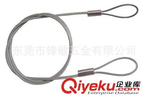 保險(xiǎn)繩／安全繩 供應(yīng)各種鋼絲繩，各種規(guī)格訂做，包膠加工，鋼絲繩配件原始圖片2