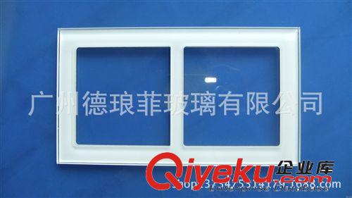 電子玻璃 3-5mm 86*86mm開(kāi)關(guān)面板玻璃鋼化絲印玻璃廣東省玻璃深加工廠(chǎng)家原始圖片2