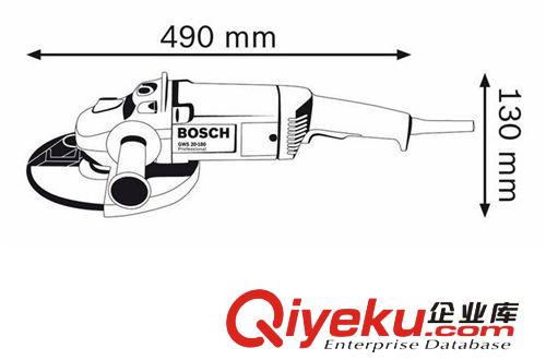 電動角磨機 供應/批發 博世/BOSCH GWS 20-180 角磨機/么機/拋光機/打磨機原始圖片2