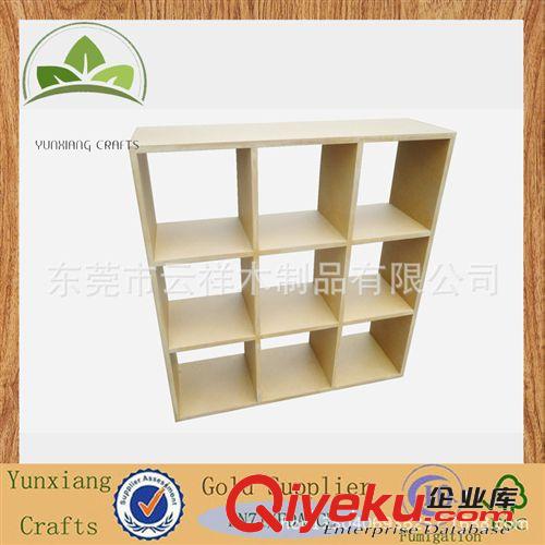 木制工藝品 大量供應九宮格展示架  MDF展示架  廠家直銷原始圖片3
