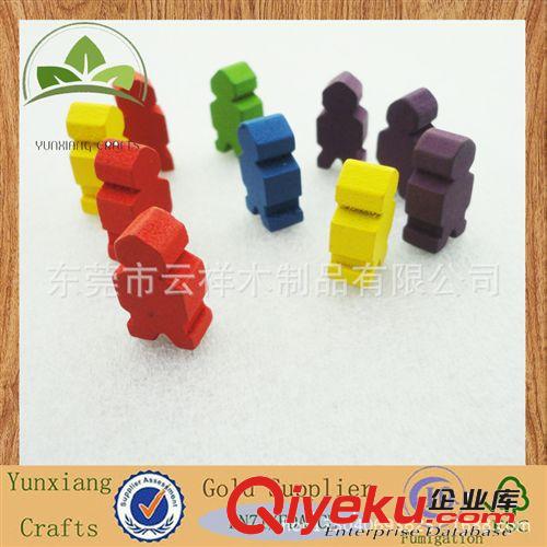 木制玩具 低價(jià)出售各種顏色棋子 人形棋 玩具棋原始圖片2