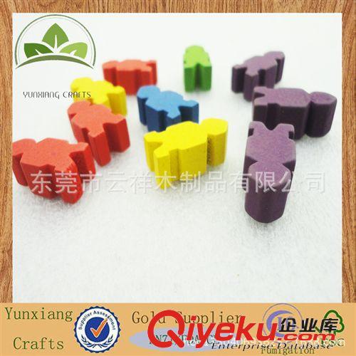 木制玩具 低價(jià)出售各種顏色棋子 人形棋 玩具棋原始圖片3