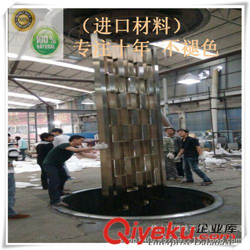 裝飾成品 點焊式屏風隔斷一體落地式不銹鋼屏風304不銹鋼古銅金矩形管