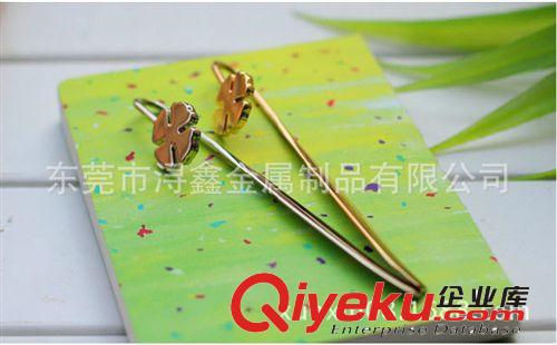 個性書簽 教師節(jié)禮品 青花瓷金屬書簽創(chuàng)意古典復(fù)古定制文化禮品 直桿書簽原始圖片3
