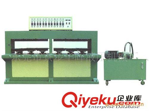 EVA箱包冷熱壓成型機 廠家直銷一拖六鞋材成型機原始圖片2