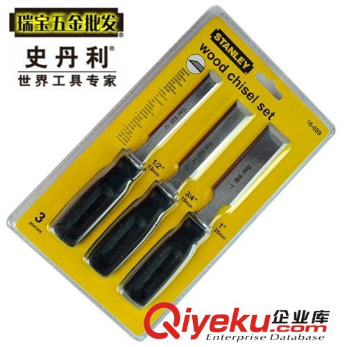 敲擊工具 史丹利3件套木工鑿13/19/25mm CR-V合金鋼木鑿子 扁鑿 16-089-23原始圖片3