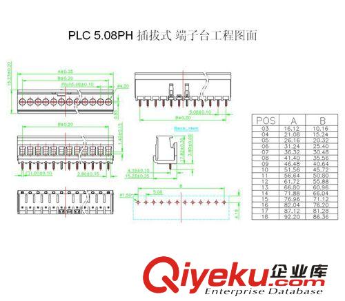 接線端子 西門(mén)子PLC 14位接線端子 可插拔式接線端子 CPU226模塊接線端子原始圖片2