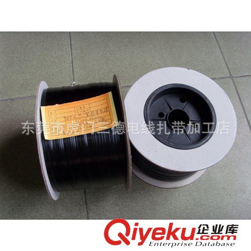 熱銷產品 【專業品質】供應大量耐酸腐蝕黑色單面PET無芯扎帶 薄利多銷