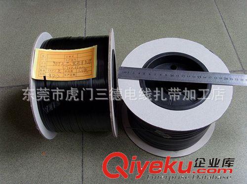 熱銷產品 【專業品質】供應不易老化輕質安全無毒黑色單面無鹵PET扎帶原始圖片3