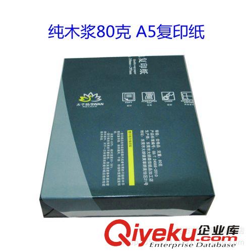 辦公用紙 A5純木漿80克高白靜電復印紙 太子鵝A5復印紙,打印紙原始圖片2