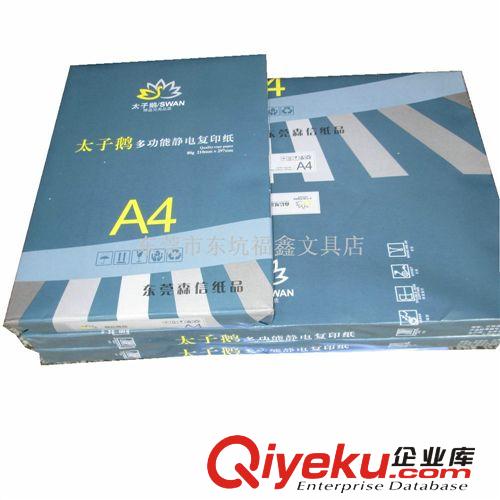 辦公用紙 A3靜電復印紙批發(fā) 80克太子鵝A3純木漿高白復印紙/打印紙原始圖片3