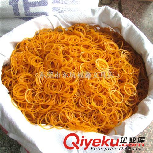 勞保用品 越南進口橡皮筋批發 黃色1寸原裝25MM不含油原裝環保膠圈原始圖片3