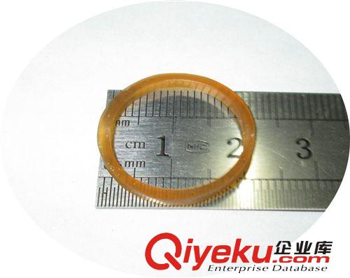 勞保用品 進(jìn)口橡皮筋批發(fā) 0.8寸原裝膠圈 黃色橡皮筋原始圖片3