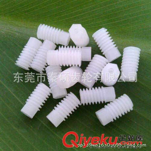 蝸桿 東莞市秦碩供應(yīng)M0.3*4.3*11*1.4POM塑膠3頭蝸桿耐磨損價(jià)格優(yōu)原始圖片3